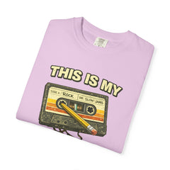 Mixtape Face T-Shirt — Retro Cassette Music Graphic Tee