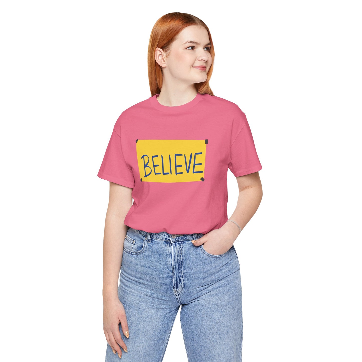 Ted Lasso BELIEVE SHIRT - Unisex Short Sleeve Tee