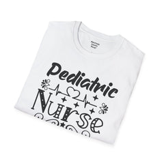 Pediatric Nurse - Unisex Softstyle T-Shirt | Nurse Awareness,Medical Wear,Gift For Him,Scrubs Lover, RN, Hospital Staff Gift,Gift For Her,RN