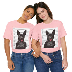 K9 Mugshot Personalized with your Dog T-Shirt