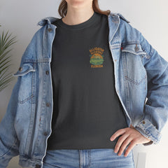 Alligator Alcatraz Unisex Heavy Cotton Tee, Florida Souvenir Shirt, Travel Gift, Vintage Style Tee, Nature Lover Apparel