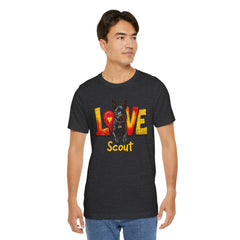 Personalized Love Your Dog T-Shirt — Designed with your dogs name and picture Graphic Tee