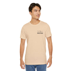 Dog Dad T-Shirt — Personalized Your Dog Image  Tee (Custom Name)