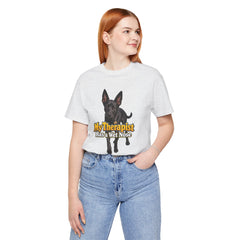 My Therapist Has A Wet Nose Personalized with your dog(s) image T-Shirt