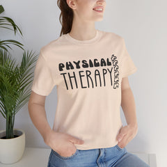 Physical Therapy Unisex Tee - Spine Graphic Gift for PT Student
