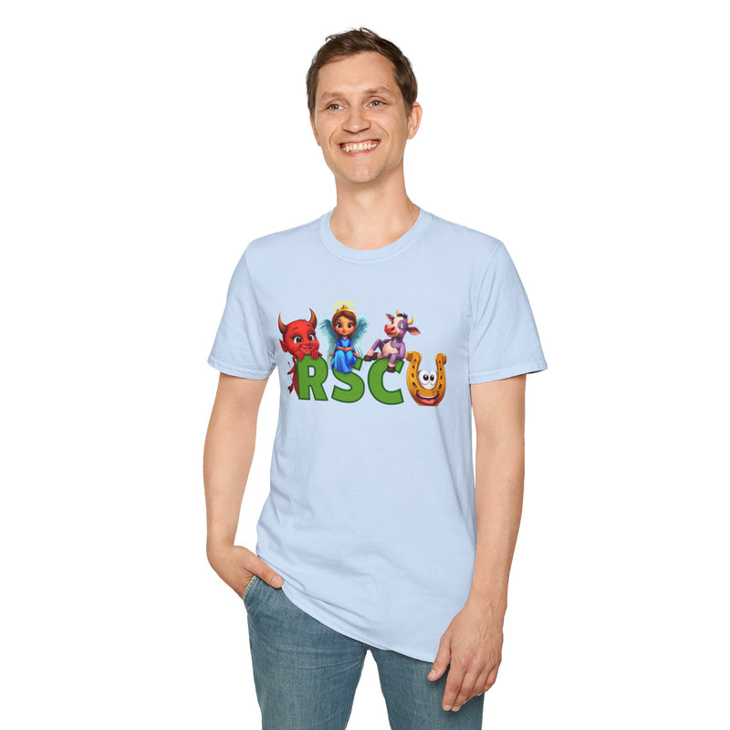 Russell Sage College Mascots Unisex T-Shirt - Personalize your shirt with your grad year by entering it in the notes field before you hit the checkout button
