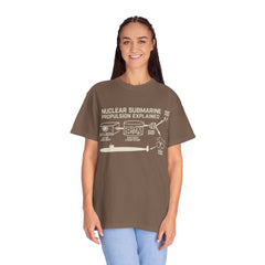 Nautical Science T-Shirt, Unisex Graphic Tee, Marine Themed Apparel, Gift for Engineers, Submarine Enthusiast Shirt, Casual Wear
