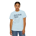 Dolphins, Ocean Child -  Graphic Unisex Garment-Dyed T-shirt