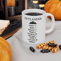 Unique Outlander Ceramic Mug - Perfect Gift for Coffee Lovers, Unique Fan Gift