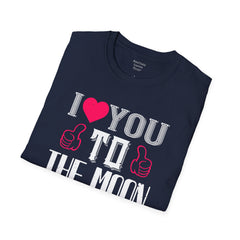 Valentines Day - European Printed Unisex Softstyle T-Shirt, I Love You Shirt,Romantic gift, gift for her, gift for him, couples t-shirt,Love