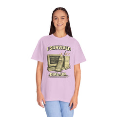 I Survived Dial-Up Vintage Tech T-Shirt