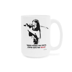 Michonne Mug,Quote Mug,TWD,The Walking Dead,gift for him,gift for her,fan gift,woman hero,Katana,pop culture,strong woman,african american