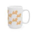 Akita Dog Ceramic Mug, (11oz, 15oz)