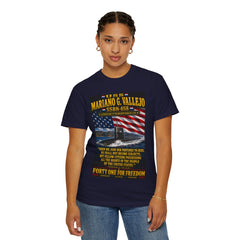USS Mariano G. Vallejo SSBN-658 Submarine T-Shirt — Forty One For Freedom Patriotic Tee