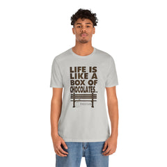 Inspirational Quote T-Shirt - Life is Like a Box of Chocolates