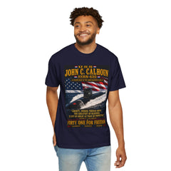 USS John C. Calhoun SSBN-630 Submarine Tribute T-Shirt — Forty One For Freedom Patriotic Tee