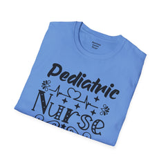 Pediatric Nurse - Unisex Softstyle T-Shirt | Nurse Awareness,Medical Wear,Gift For Him,Scrubs Lover, RN, Hospital Staff Gift,Gift For Her,RN