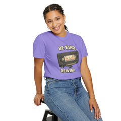 Be Kind Rewind Cassette T-Shirt — Retro 80s Vintage Tape Tee