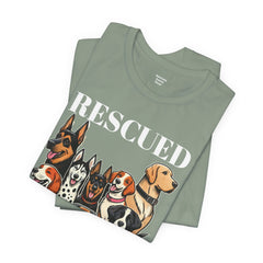 RESCUED IS MY Favorite Breed - Unisex Jersey Short Sleeve Tee