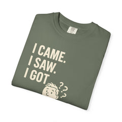 Funny Unisex Garment-Dyed T-Shirt, Bamboozled Shirt, Humorous Tee, Gift for Him/Her, Quirky Casual Wear