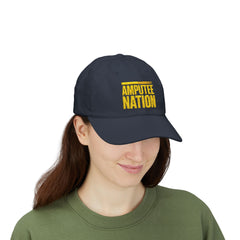 Amputee Nation Classic Dad Cap, Casual Hat for Support, Gift for Amputees, Awareness Cap, Adjustable Dad Hat
