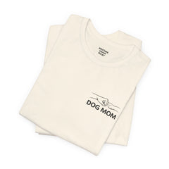 Dog Mom T-Shirt — Personalized Your Dog Image  Tee (Custom Name)