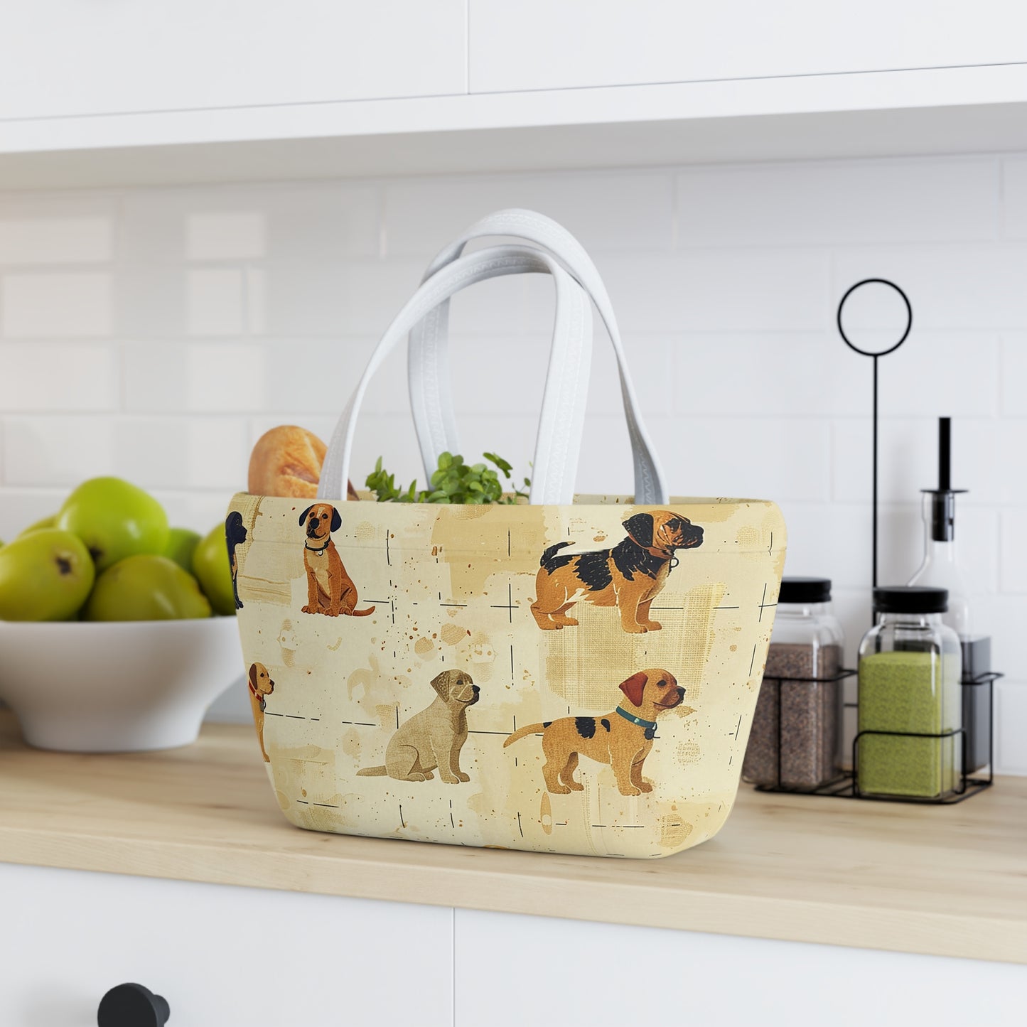 Dog Standing Themed - Lunch Bag