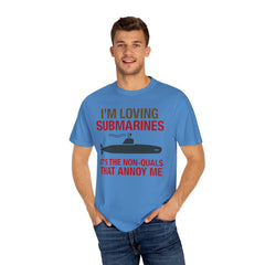 Submarine Lover T-Shirt, Nautical Tee, Gift for Submarine Fans, Funny Graphic Shirt, Summer Casual Wear