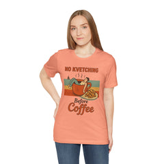 Cozy Coffee Lover Tee, No Kvetching Before Coffee Shirt, Funny Gift for Coffee Enthusiasts, Unisex Casual Apparel, Perfect for [...]