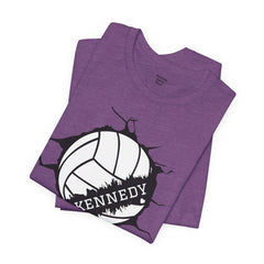 Personalized Name Volley Ball Unisex Tee Shirt