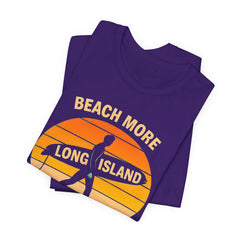 Ditch Plains Beach Vibes Unisex Tee - Surf's Up Long Island | Summer Shirt