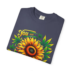 Sunflower 'You Are My Sunshine' Cannabis Graphic T-Shirt