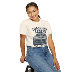 Retro Pontiac 1971 Trans Am High Output -455 Unisex Comfort Colors Garment Dyed T-Shirt