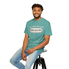 My SSBN Became Razor Blades Graphic Vintage Submarine Veteran Tee