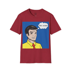 Feel Sucked Pop Art Guy Unisex Softstyle T-Shirt
