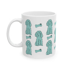 Poodle Ceramic Mug, (11oz, 15oz)
