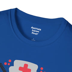 Blessed Nurse - Unisex Softstyle T-Shirt | Nurse Awareness, Medical Apparel, Gift For Her, Scrub Tee, Hospital Staff Gift, Registered Nurse