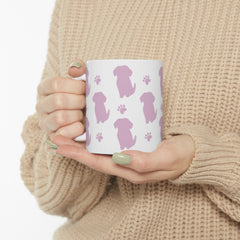 Golden Retriever Ceramic Mug, (11oz, 15oz)