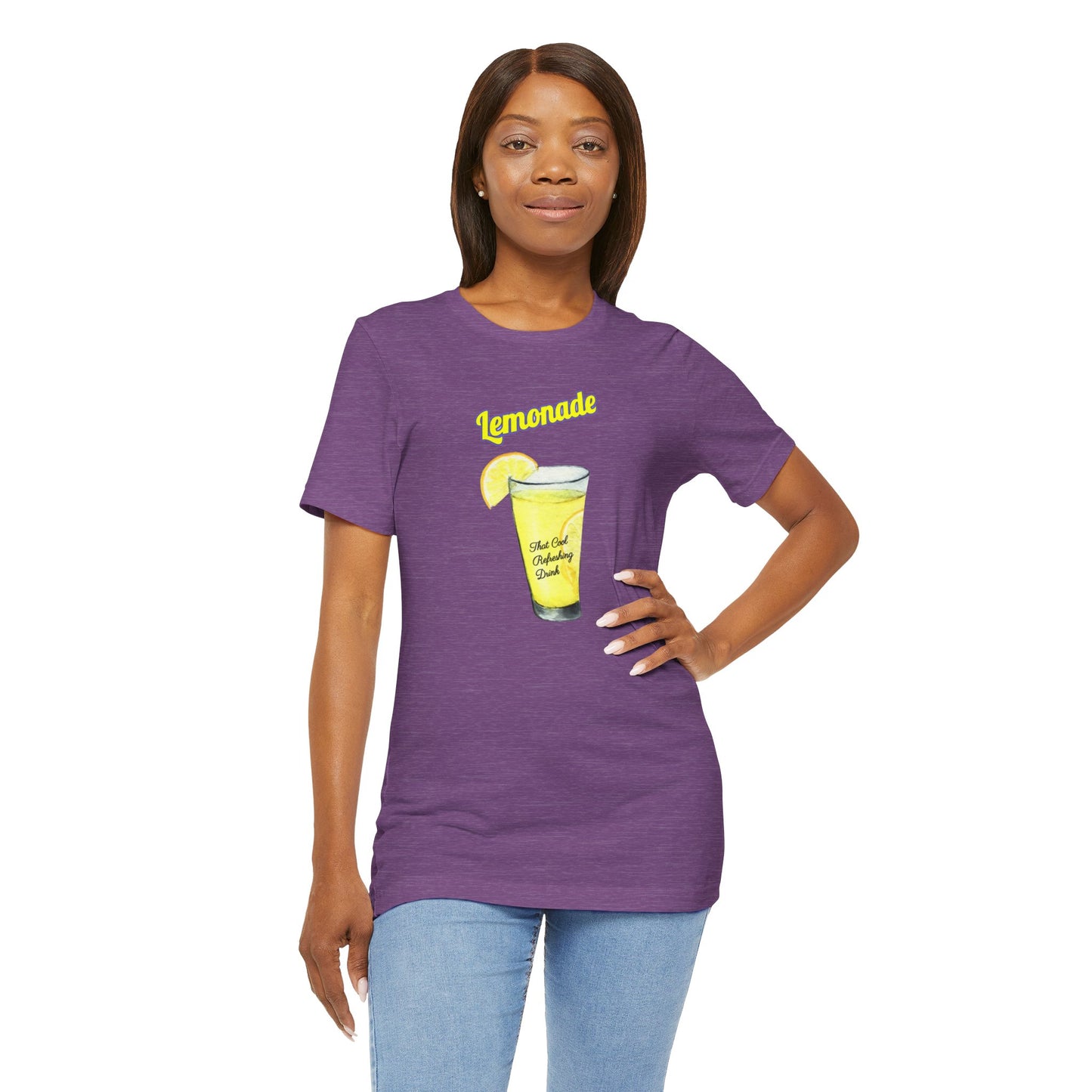 Lemonade That Cool Refreshing Drink, Graphic Unisex Jersey Short Sleeve Tee