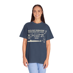 Nautical Science T-Shirt, Unisex Graphic Tee, Marine Themed Apparel, Gift for Engineers, Submarine Enthusiast Shirt, Casual Wear