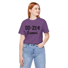 DD-214 Alumni Tee — Military Service Veteran Tribute T-Shirt