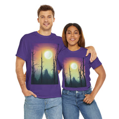 Serene Nature Graphic Tee, Aesthetic T-Shirt, Cozy Casual Wear, Gift for Nature Lovers, Perfect for Outdoor Adventures