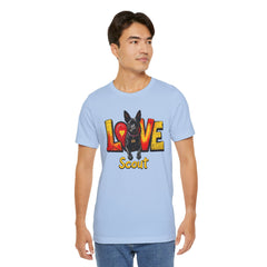 Personalized Love Your Dog T-Shirt — Designed with your dogs name and picture Graphic Tee