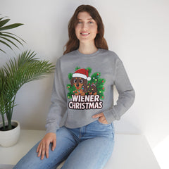 WEINER  CHRISTMAS - Unisex Heavy Blend™ Crewneck Sweatshirt