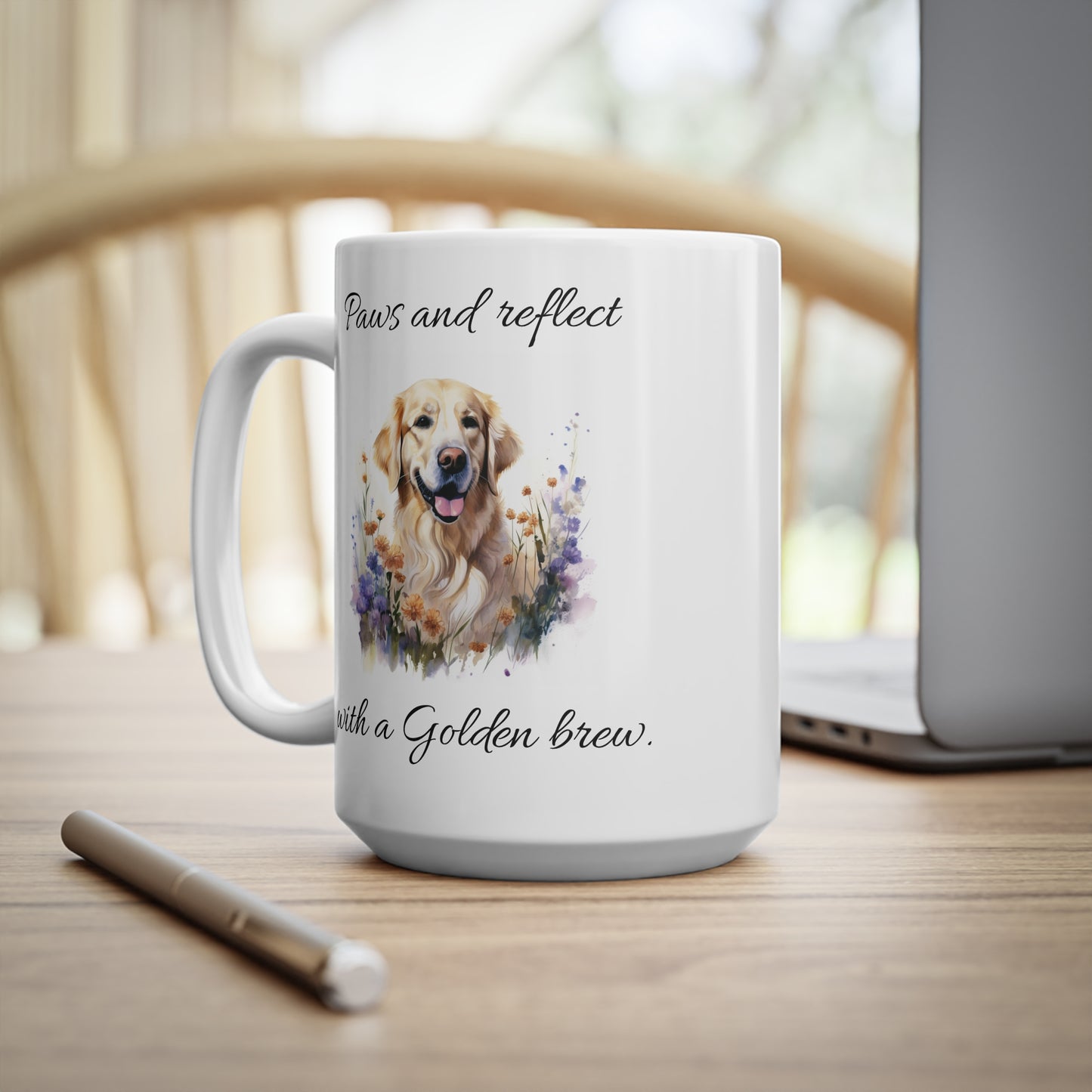 Golden Retriever ceramic mug