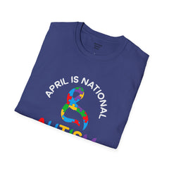 Autism awareness tee, softstyle, unisex autism shirt, short sleeve autism tee, shirt for autism, support autism shirt, gift for autistic kid
