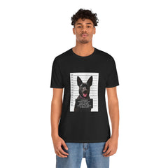 K9 Mugshot Personalized with your Dog T-Shirt