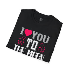 Valentines Day - European Printed Unisex Softstyle T-Shirt, I Love You Shirt,Romantic gift, gift for her, gift for him, couples t-shirt,Love