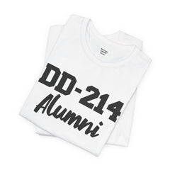 DD-214 Alumni Tee — Military Service Veteran Tribute T-Shirt