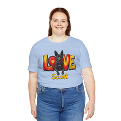 Personalized Love Your Dog T-Shirt — Designed with your dogs name and picture Graphic Tee